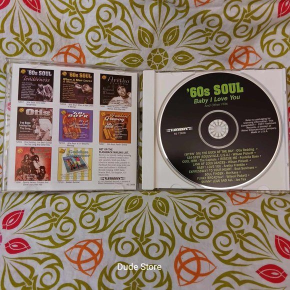 Various Artists - '60s Soul - 1997 CD - 10 Songs - Picture 2 of 3